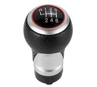 tnbru Velocidad Coche Para A4 B6 B7 B8 Para A6 S4 8K Para A5 8T Para Q5 8R Para S Line 2007-2015 Pomo Cambio Marchas Cuero Coche 12 Mm Manija 5/6 Velocidades(Red 6 Speed)