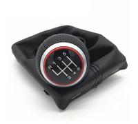 tnbru Velocidad Coche Para A4 S4 B8 8K Para A5 8T Para Q5 8R Para S Line Car Styling 12mm Pomo Cambio Marchas Funda Palanca Manija Cubierta Prueba Polvo(R 1 2 3 4 5 6 Red1)