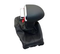 tnbru Velocidad Coche Para A6 Para A7 Para A3 Para A4 Para A5 C6 Para Q5 2009-2015 4G1 713 139 R Pomos Cambio Marchas Cromados Cuero Para Coche(Black)
