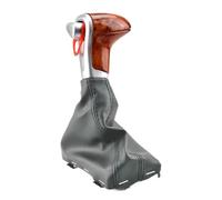 tnbru Velocidad Coche Para A6 Para A7 Para A3 Para A4 Para A5 C6 Para Q5 2009-2015 4G1 713 139 R Pomos Cambio Marchas Cromados Cuero Para Coche(Wood grain gray)