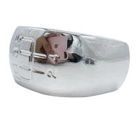 tnbru Velocidad Coche Para Skoda Para Octavia MK2 II 2004-2008 FL 5/6 Velocidades Pomo Cambio Insignia Emblema Tapa Cubierta Palanca Cambios Cabezal Carcasa(Silver 5 Speed)