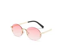 TNDVIC Gafas de sol con protección UV400 | Bisagras metálicas con lentes degradados | Para mujeres, hombres, deportes al aire libre y conducción (rosa)