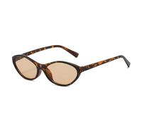 TNDVIC Gafas de sol con protección UV400 | Cat Eye Jelly Tea | Para mujer, hombre, deportes al aire libre y conducción (05)