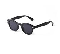 TNDVIC Gafas de sol con protección UV400 | Lentes redondos con remaches, amarillos y azules | Para mujeres y hombres, deportes al aire libre y conducción (C2)