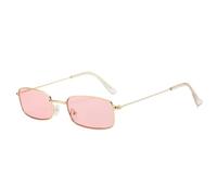 TNDVIC Gafas de sol con protección UV400 | Montura metálica tipo ojo de gato | Para mujer, hombre, deportes al aire libre y conducción (BLS361-C6)