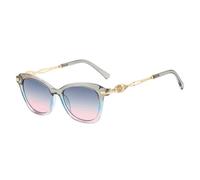 TNDVIC Gafas de sol cuadradas con protección UV400 para hombre y mujer - Tonos vintage (GRIS)