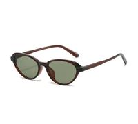 TNDVIC Gafas de sol estilo ojo de gato con montura pequeña y a la moda: estilo urbano, versátiles y perfectas para un look natural.
