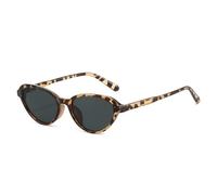 TNDVIC Gafas de sol estilo ojo de gato con montura pequeña y a la moda: estilo urbano, versátiles y perfectas para un look natural.