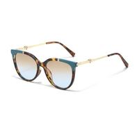 TNDVIC Gafas de sol redondas retro para mujer: estilo urbano, gafas de sol únicas: un imprescindible para un look natural.