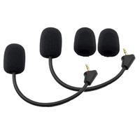 TNE Paquete de 2 micrófonos de repuesto para micrófono de juego para 2ª versión con cable Kingston HyperX Cloud 2 II Cloud Core Cloud Pro CloudX PS4 Xbox One Nintendo Switch Computer PC Gaming