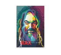 TNERPAR Celebrity Max Cavalera Póster Pintura Decorativa Lienzo Arte de Pared Salón Póster Dormitorio Pintura, Arte de Pared Impresión de Imagen Moderna Decoración de Habitación Familiar 08 x 12