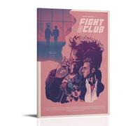 TNERPAR Fight Club Película Póster Pintura Decorativa Lienzo Arte de Pared Salón Póster Dormitorio Pintura, Arte de Pared Impresión de Imagen Moderna Decoración de Habitación Familiar 08 x 12 Pulgadas