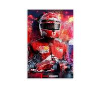 TNERPAR Michael Schumacher F1 Póster Pintura Decorativa Lienzo Arte de Pared Salón Póster Dormitorio Pintura, Arte de Pared Impresión de Imagen Moderna Decoración de Habitación Familiar 24 x 36