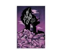 TNERPAR Póster de película Fight Club Póster Pintura Decorativa Lienzo Arte de Pared Sala de Estar Póster Dormitorio Pintura, Arte de Pared Impresión de Imagen Moderna Decoración de Habitación