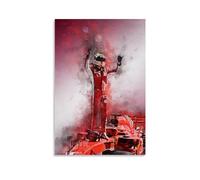 TNERPAR Sebastian Vettel II Póster Pintura Decorativa Lienzo Arte de Pared Salón Póster Dormitorio Pintura, Arte de Pared Impresión de Imagen Moderna Decoración de Habitación Familiar 08 x 12 Pulgadas