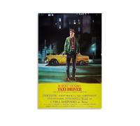TNERPAR Taxi Driver Movie Poster Pintura Decorativa Lienzo Arte de Pared Salón Póster Dormitorio Pintura, Arte de Pared Impresión de Imagen Moderna Decoración de Habitación Familiar 08 x 12 Pulgadas