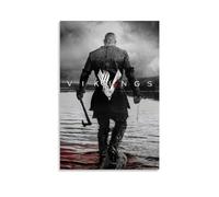 TNERPAR Vikings Ragnar Lothbrok Póster Pintura Decorativa Lienzo Arte de Pared Salón Póster Dormitorio Pintura, Arte de Pared Impresión de Imagen Moderna Decoración de Habitación Familiar 30 x 45 cm
