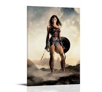 TNERPAR Wonder Woman Póster Pintura Decorativa Lienzo Arte de Pared Salón Póster Dormitorio Pintura, Arte de Pared Impresión de Imagen Moderna Decoración de Habitación Familiar 08 x 12 Pulgadas (20 x