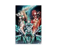 TNERPAR Xenoblade Chronicles Póster Pintura Decorativa Lienzo Arte de Pared Salón Póster Dormitorio Pintura, Arte de Pared Impresión de Imagen Moderna Decoración de Habitación Familiar 40 x 60 cm (40