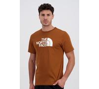 The North Face - Camisetas - M SS Easy Tee Burnt Umber - Talla 142-151 - Marrón Marrón 142-151