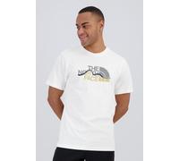 THE NORTH FACE - Camiseta gráfica Recta Mountain Line para Hombre - TNF White, M