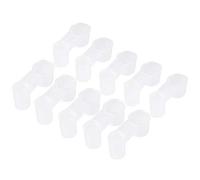 Tnfeeon 10 Piezas de plástico para Beber Agua para pájaros, Palomas, Loros, Cuenco para Beber, Dispositivo para Beber, Accesorios para jaulas de pájaros