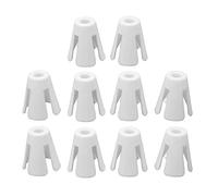 Tnfeeon 10 Uds. Soporte de Hilo de Cono de Garras de Bobina de Plástico para Soportes de Cono de Carrete de Hilo de Máquina de Coser Industrial