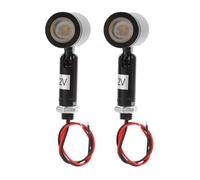 Tnfeeon 2 Piezas Mini Foco LED Foco LED Regulable 12 V CC Luces Decorativas para Interiores Escaparate de Joyería Modelo de Exhibición Foco Debajo del Gabinete para Arte