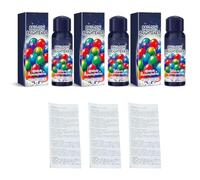 Tnfeeon 3 Piezas de Abrillantador en Aerosol Potenciador de Brillo para Globos de Fiesta con Fórmula a Base de Agua para Retención de Color Extendida Abrillantador de Globos, Aerosol de Brillo para