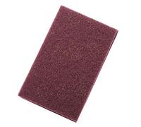 Tnfeeon 5 Estropajos Abrasivos de Mano, Herramienta de Limpieza Reutilizable No Tejida para Suciedad Resistente, Ideal para Limpieza de Cocina, Horno, Barbacoa y Coche, 5 uds. (rojo)