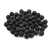 Tnfeeon 50pcs Bio Balls Filter Media con esponja Acuario Filtro Media Tank Bio Bolas, para acuario, acuario, medios filtrantes estanques (36 mm con algodón)