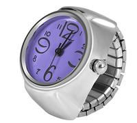 Tnfeeon 8colors Niñas Análoga Rounte Anillo Anego Reloj de Bailes, Estilo de Anillo Especial Exclusivo para Uso Diario, Mantenimiento Preciso de Tiempo, Estuche de Liga y Banda de Acero Inoxidable
