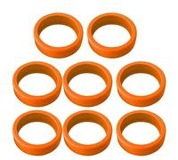 Tnfeeon 8pcs Supresión de frenesí de la Caja de Equipaje Absorbente de Choque -Protección de Arañazos de Casos, Reducción de Ruido de Silicona Dura Cubierta Protectora para Muebles Se Adapta a la