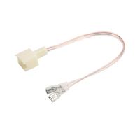 Tnfeeon Adaptador de Arnés de Cables para Altavoz de Coche, Plástico, Metal, Goma, Conector de Cableado de Altavoz de 2 Pines, Plug and Play, sin Empalme, para Delantero Trasero en Modelos 2003 2019