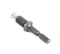 Tnfeeon Adaptador de Mandril de Taladro de Martillo Eléctrico Vástago Hexagonal de Acero 3/8 Pulgada-24UNF Rápido para Mandriles de 1/4 3/8 1/2 Pulgada Rápido de Puntas Ligero 30 G Ideal para Uso