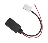 Tnfeeon Adaptador Inalámbrico CAR AUX REEMPLAYO DE REEMPLACIÓN DE CABLE PARA 607 807 1007 4007, Adaptador DE Audio Transistente, PARA/VDO/PARA RD4 (Sin micrófono)