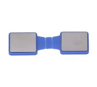 Tnfeeon Afilador de Cuchillas para Patines de Hielo, Molinillo de Cerámica de Diamante de Doble Cara con Grano Grueso y Fino para Patinaje de Velocidad y Pistas de Hielo Artístico
