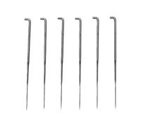Tnfeeon Agujas de Fieltro, Agujas de Fieltro Finas de Hierro Tratado Térmicamente, 200 Piezas de 7,8 Cm con Caja de Almacenamiento para Hilo de Lana, Tela Suave, Escultura de Detalles para