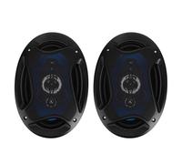 Tnfeeon Altavoces para Coche 6x9, par de Altavoces Coaxiales de Audio para Automóvil, Potencia Máxima de 1000 W, Envolvente de Goma de PE de Alta Sensibilidad para la Puerta del Coche, Panel del