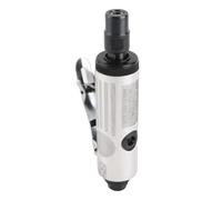 Tnfeeon Amoladora de Aire de 1/4, Mini Amoladora Angular Neumática Liviana con Pinza de 3 Mm, Buena para Pulir y Limpiar Metales (SILVER)