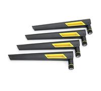 Tnfeeon Antena de Enrutador de Doble Banda, Ganancia de 10DBI para RT-AC88U, Potencia la Intensidad de la Señal, Compatible con Frecuencias 2,4G y 5G para Transmisión de Juegos