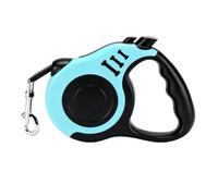 Tnfeeon Antideslizante de 5 M Freno de un Botón Cuerda de Nailon Extensible Automática para Perros Pequeños y Medianos Correa para Perros Retráctil para Caminar Al Aire Libre Correa Extensible para