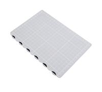 Tnfeeon Aplicación Versátil, Experiencia de Corte sin Esfuerzo, Alfombra de Manejo de Autocuración, para Artesanos, Diseño Resistente, Alfombra de Corte PVC de Tamaño A4 A5 con,