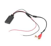 Tnfeeon Auxina del Módulo 2 del Receptor Aux de Automóvil, Adaptador Fácil de Instalar para Audio de Automóviles, Adecuado para Entusiastas de la Música, Abdominales Negros