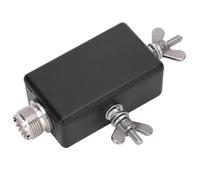 Tnfeeon Balun HF Bidireccional, Carcasa de Plástico Mini Balun de Onda Corta 1:9 con Interfaz M, Conversión de SeñAl SSB de Menos de 100 W para Configuración de Radioaficionado de Estación QRP Al