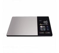 Tnfeeon Báscula de Cocina Digital, Báscula de Alimentos de Acero Inoxidable con Pantalla LCD, Medición de Gramos y Onzas de Alta Precisión de 9x6 Pulgadas, de Unidad para Cocinar Al Horno con Dieta