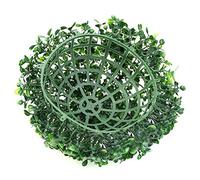 Tnfeeon Bola de Topiario Artificial, Decoración de Bolas de Plantas de Plástico Verde, 1 Pieza de 10 Cm a 40 Cm, Decoración Interior Realista para Exteriores para Fiesta de Bodas en Casa con