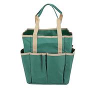 Tnfeeon Bolsa de Herramientas, Base Moldeada Resistente Al Agua, Bolsa Organizadora de 8 Bolsillos de Boca Ancha para Enseñanza, Crianza de los Hijos y Trabajo Al Aire Libre para