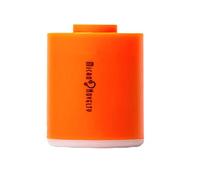 Tnfeeon Bomba de Aire Portátil, Recargable por USB, Inflador de Aire Impermeable con Caudal de 180 L/min para Colchón de y Anillos de Natación (Orange)