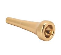 Tnfeeon Boquilla de Trompeta de Latón Brillante para el Rendimiento, Set de 3 Piezas 3c 7c para Amantes de los Amantes, Accesorios de Piezas de Instrumentos Musicales (7c)